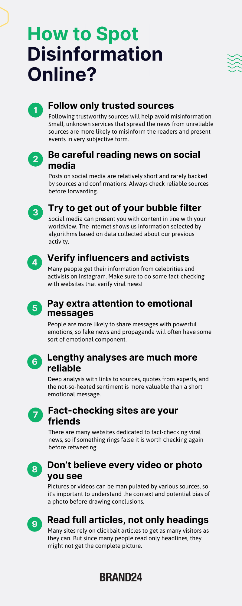 How to spot fake news - Netsafe – social media and online safety helpline