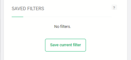 Save current filters