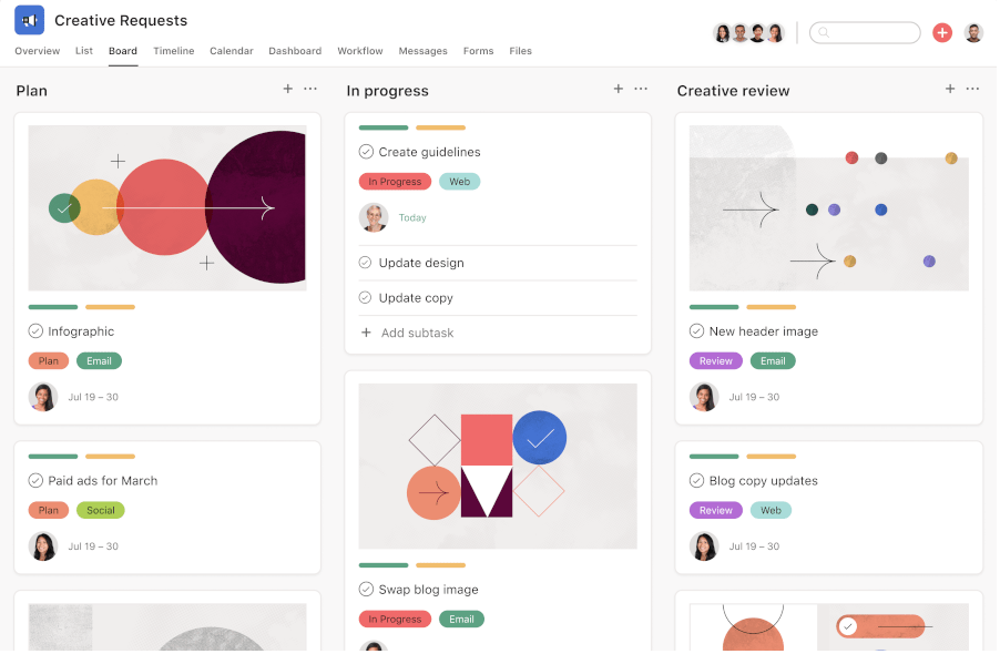 Asana - online business tool