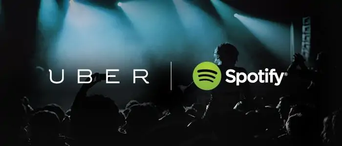 Brand collaborations - Uber x Spotify