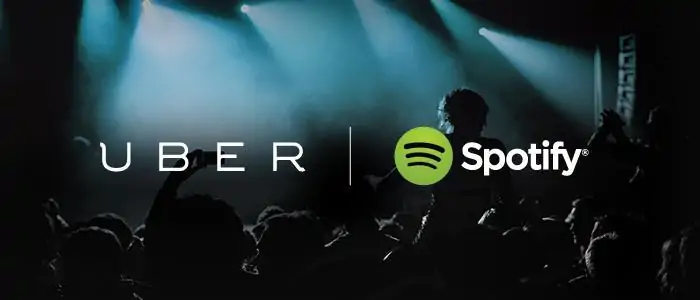 Colaboraciones de marca - Uber x Spotify