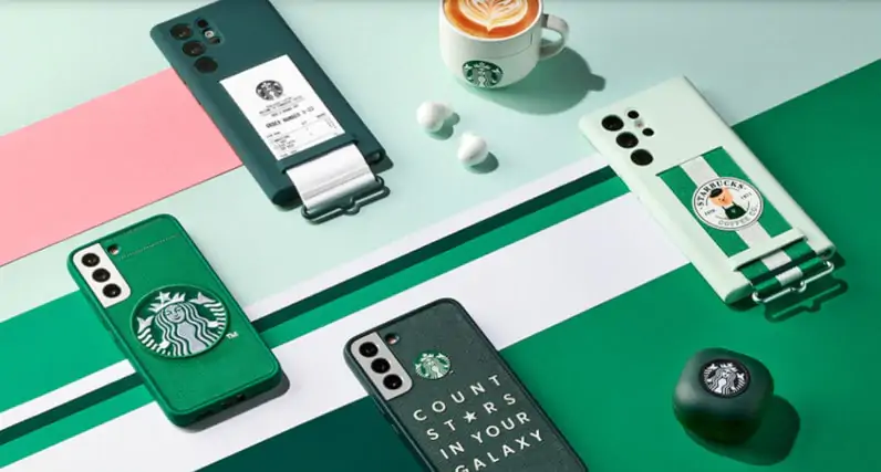 Colaboraciones de marca - Starbucks x Samsung