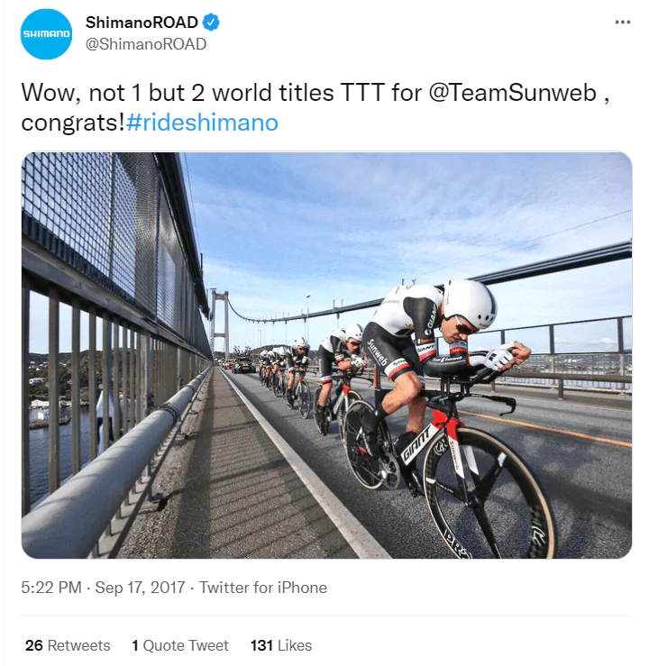 #rideshimano hashtag on X (Twitter)