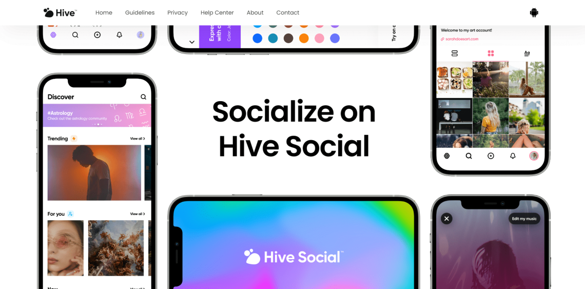 Aplicación Hive Social