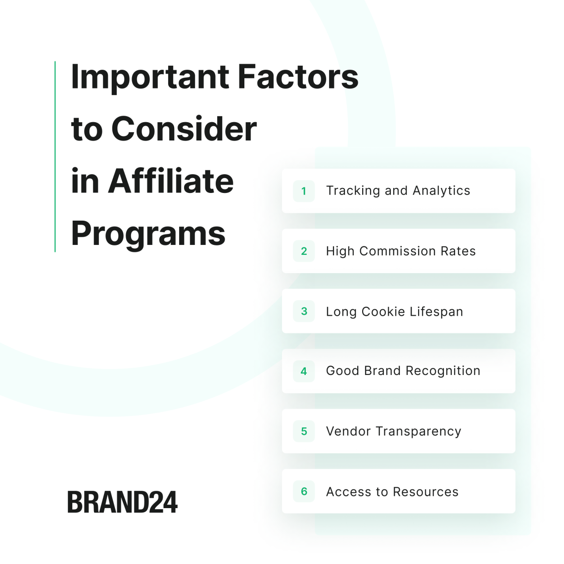 Important Factors to Consider in Affiliate Programs