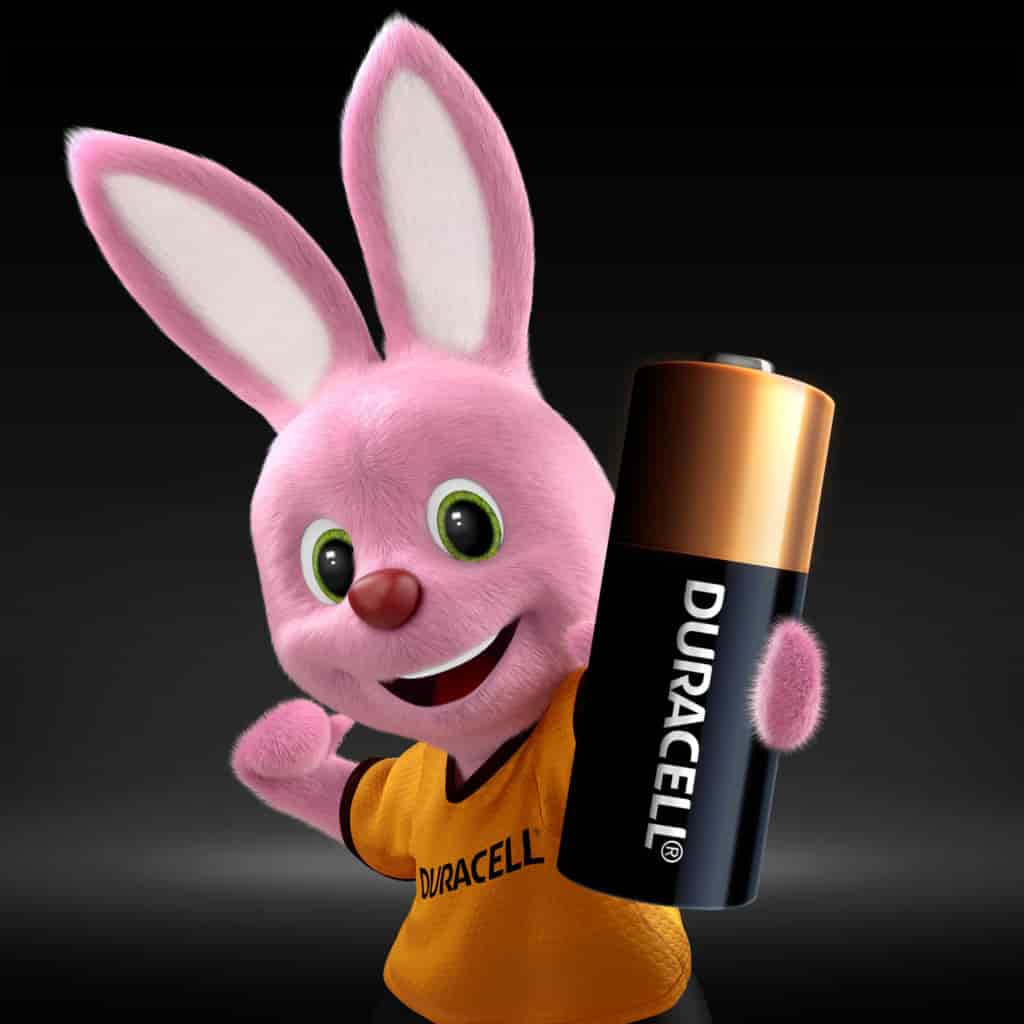 Brand mascot: Duracell Rabbit