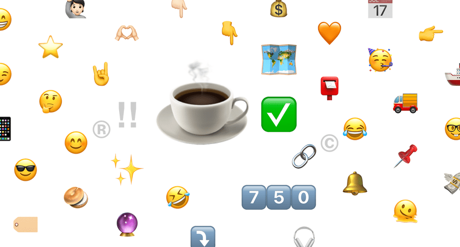 Emoji analysis by Brand24.