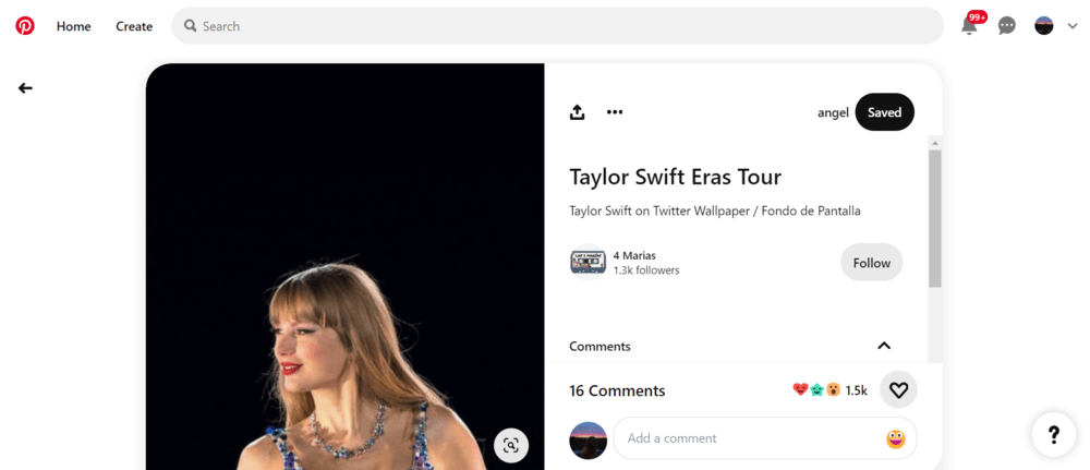 Pin on Pinterest with Taylor Swift