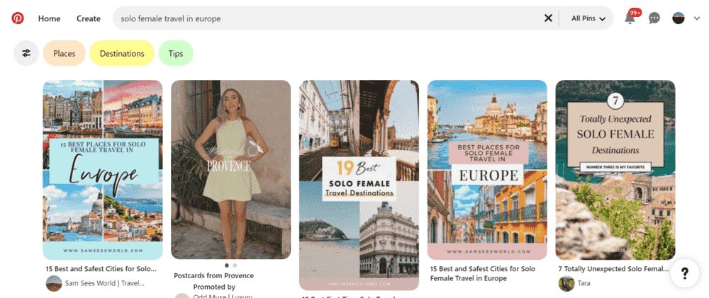Search results for the keyword “solo female travel in Europe”