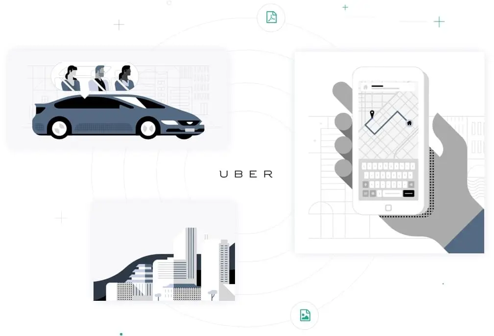 Gráfico Uber